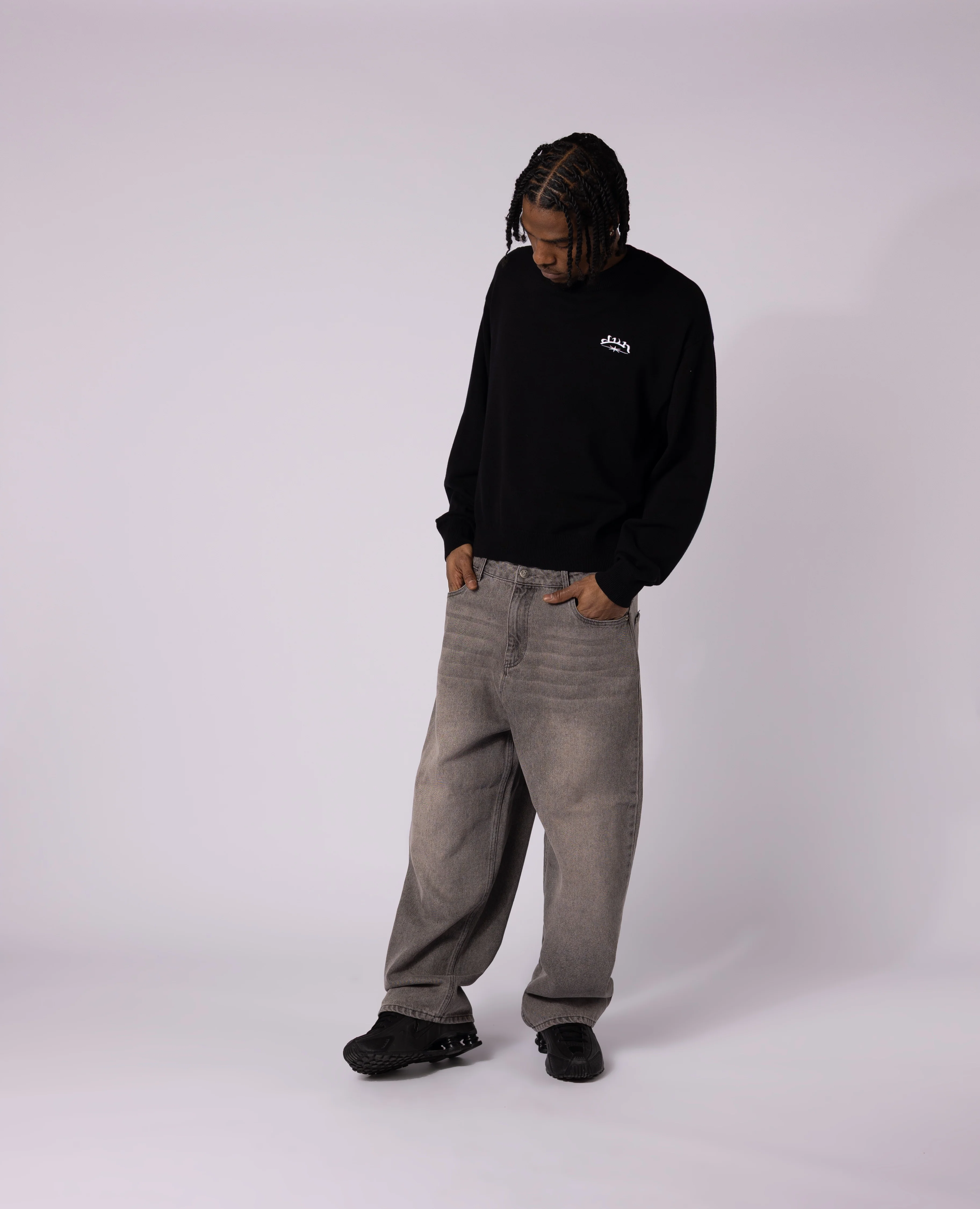 BLACK 6SNOW CROSS KNIT - Image 6