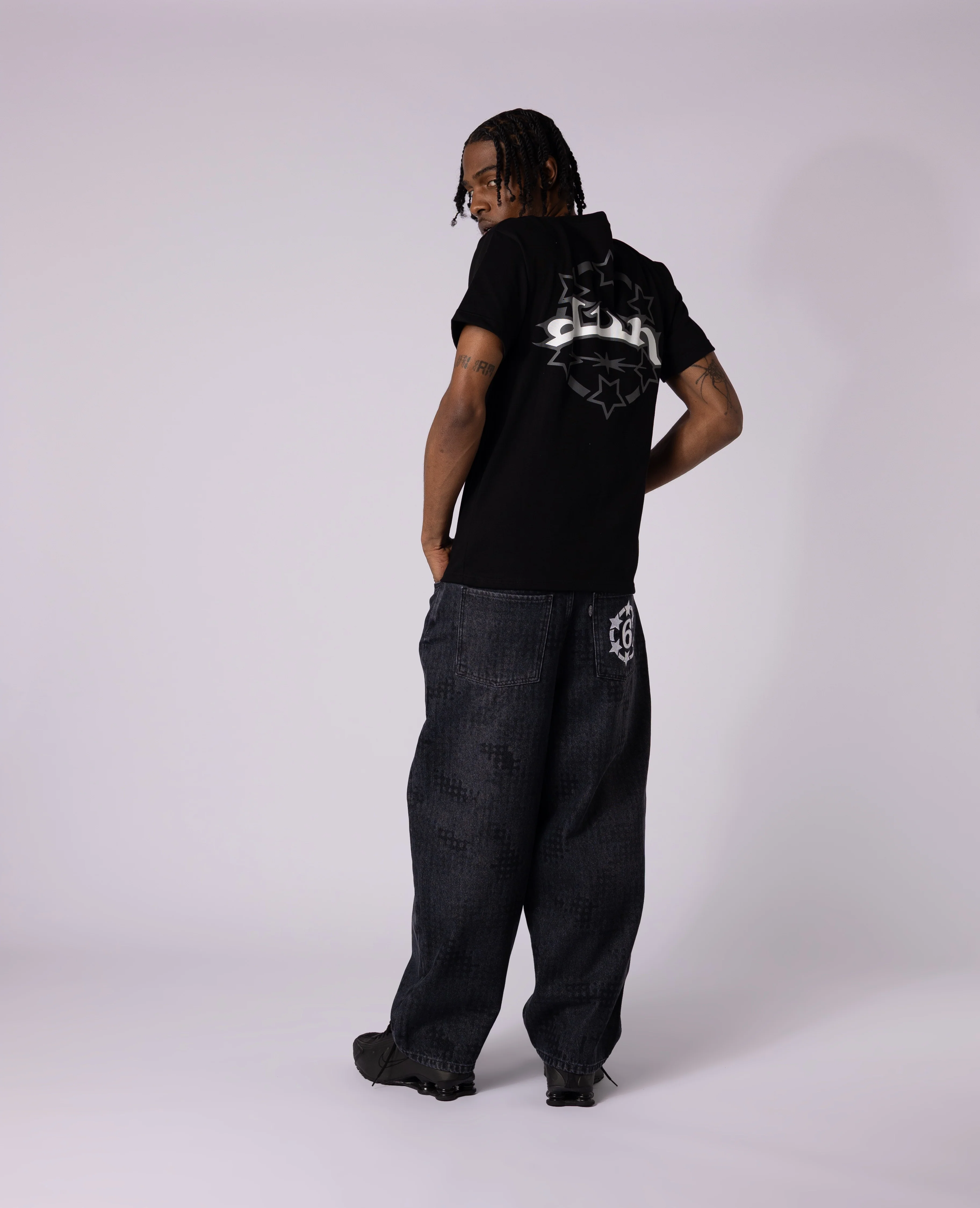 BLACK 6SNOW TEE - Image 6