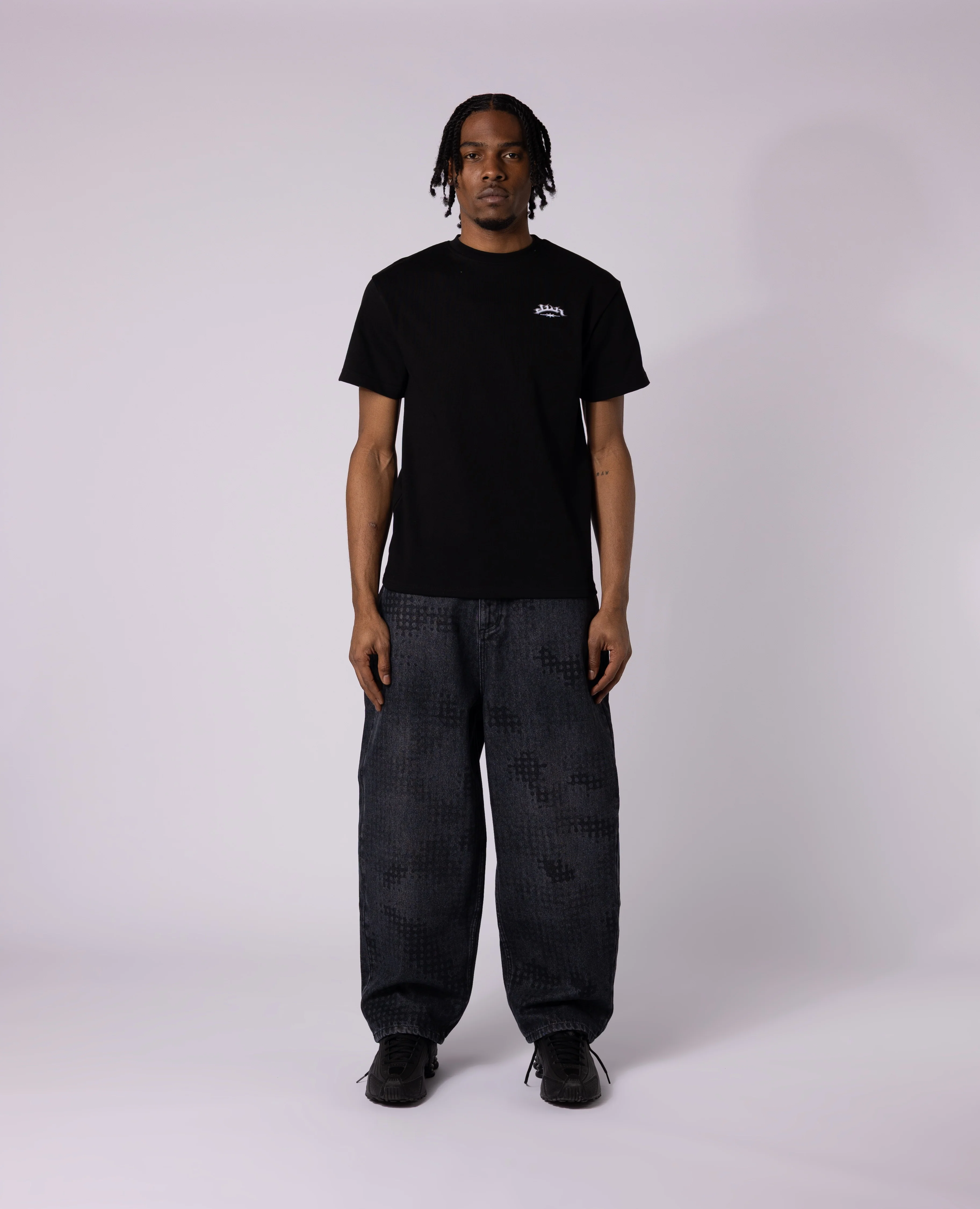 BLACK 6SNOW TEE - Image 8