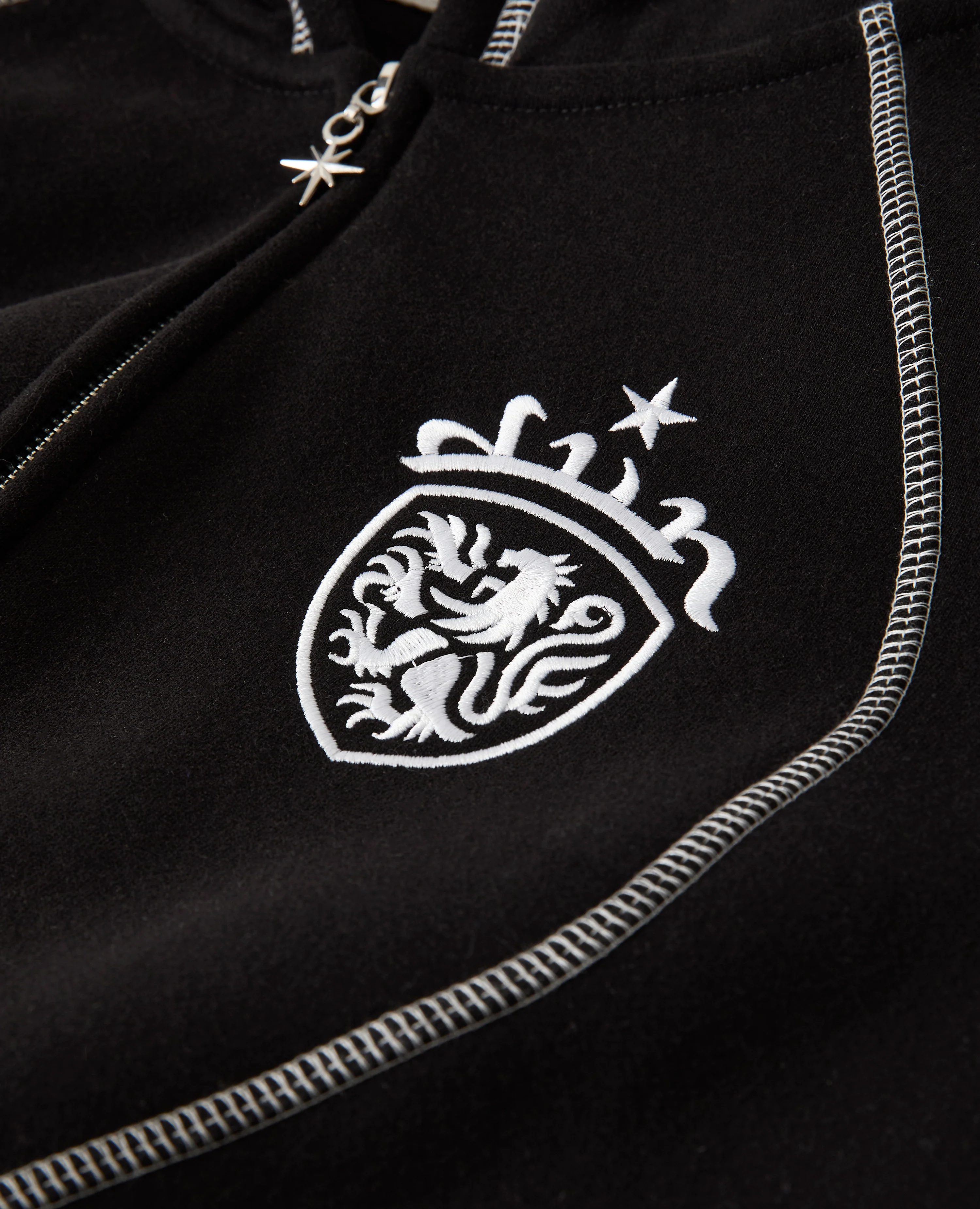 BLACK COAT-OF-ARMS TECH ZIP - Image 4