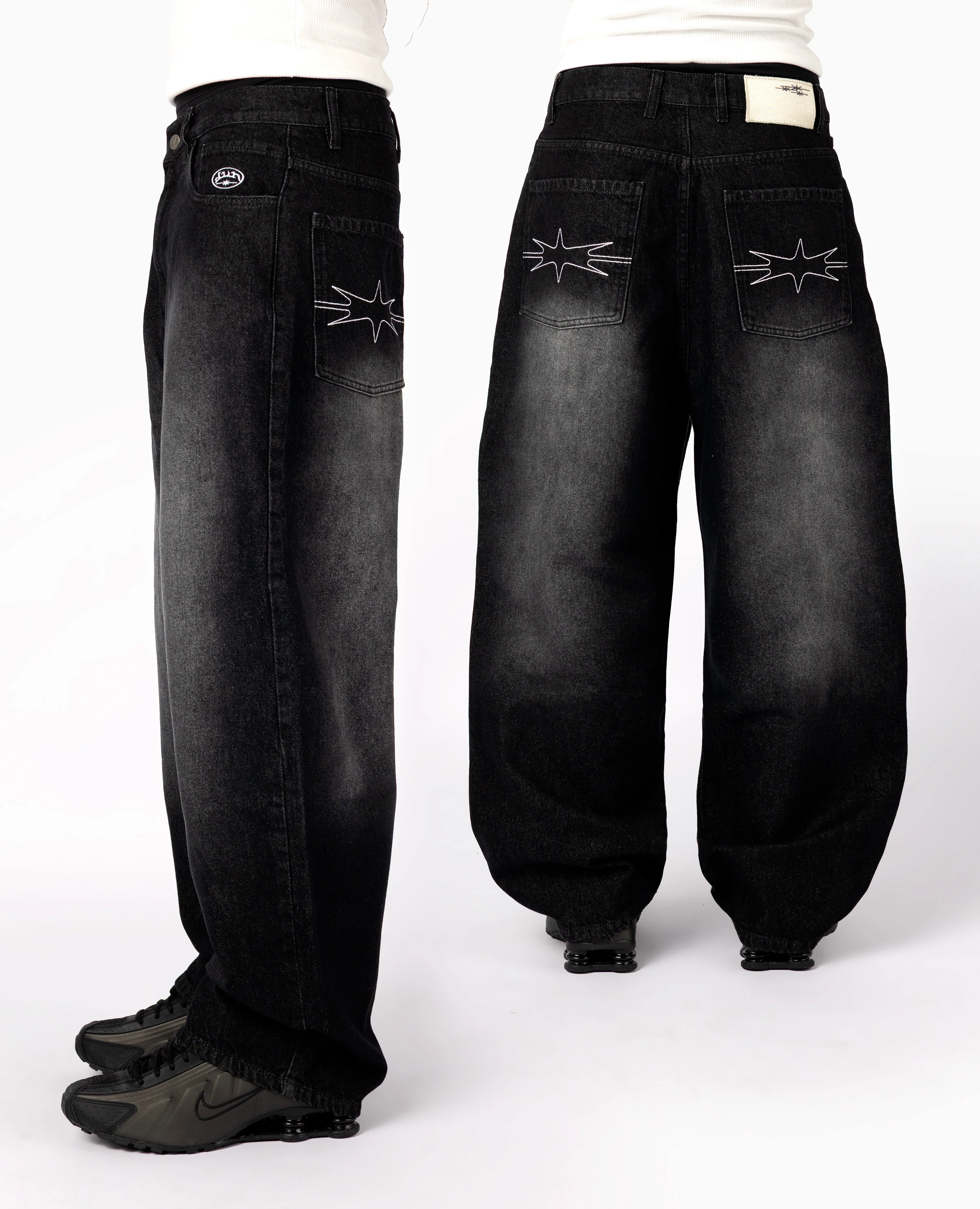 BLACK WASHED DENIM - Image 3