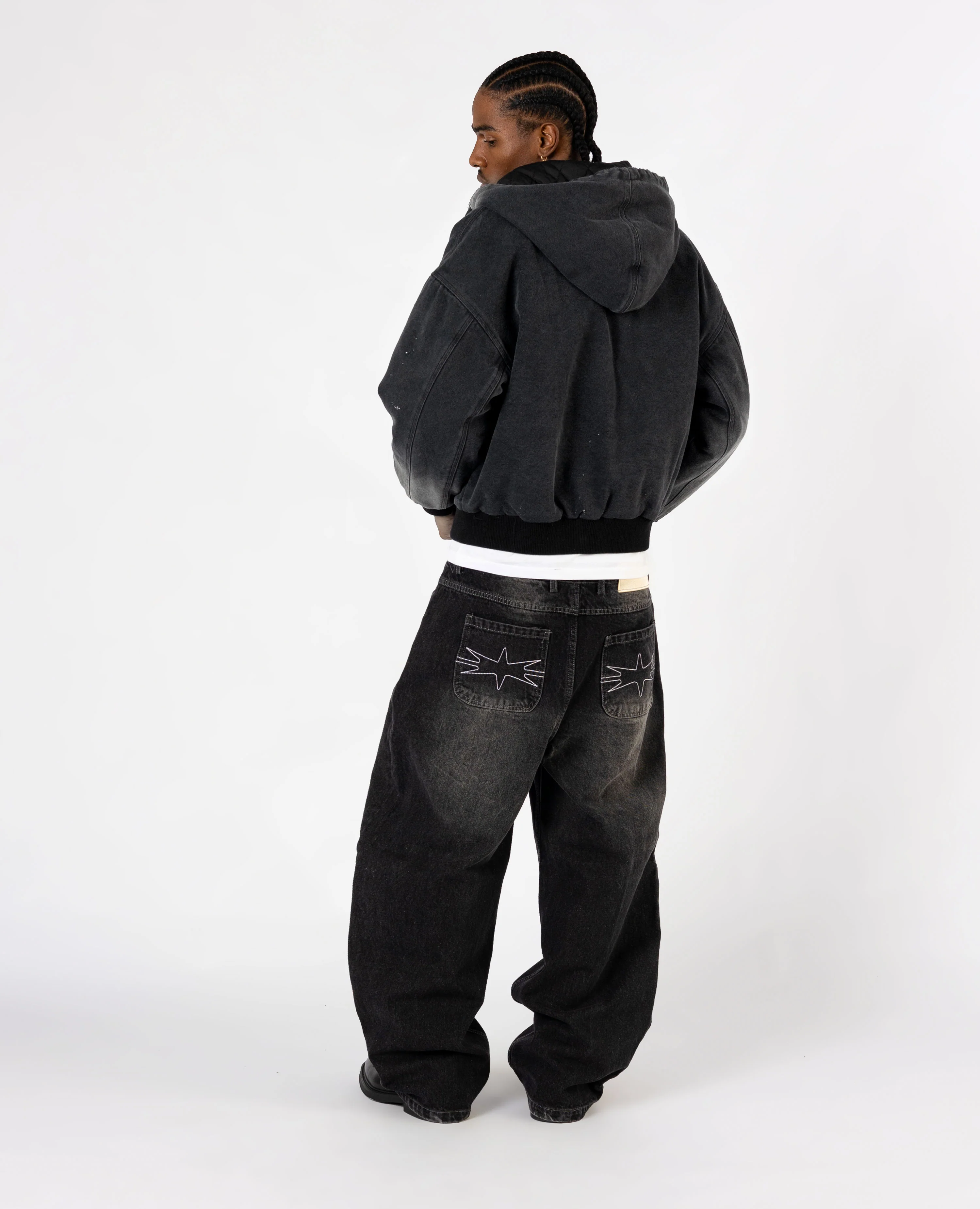 BLACK WASHED DENIM - Image 4