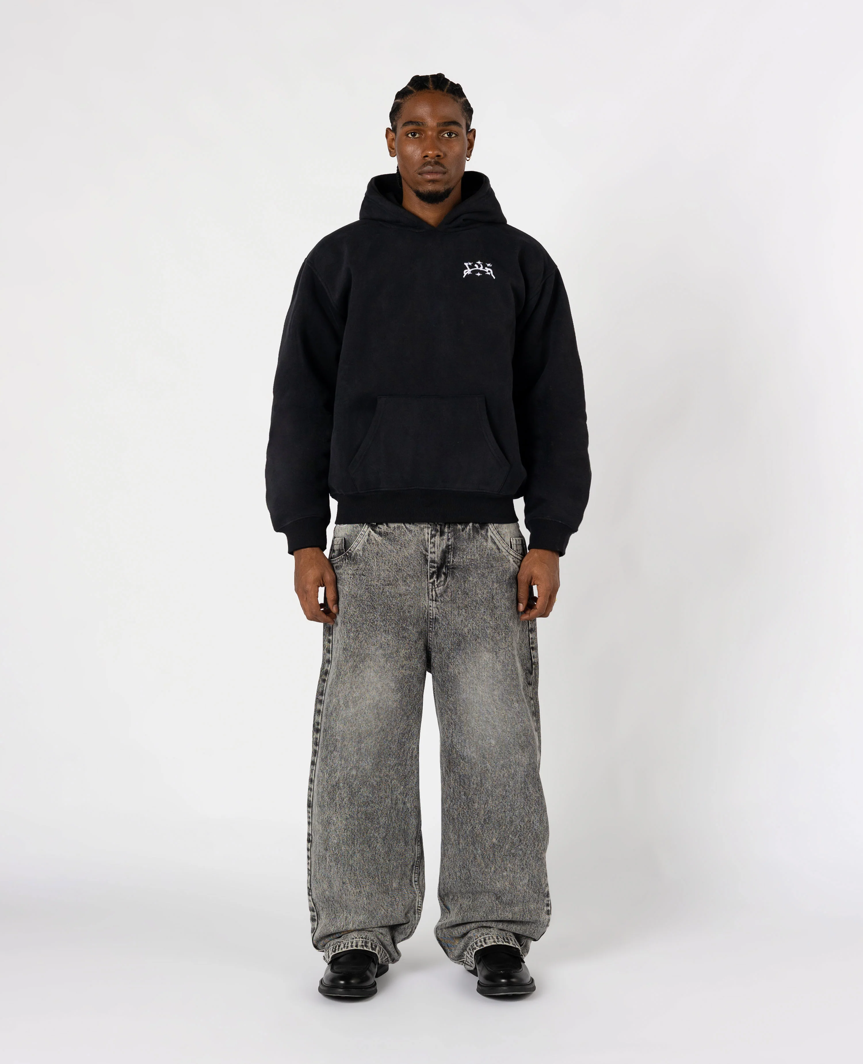 CURB BLACK HOODIE - Image 4