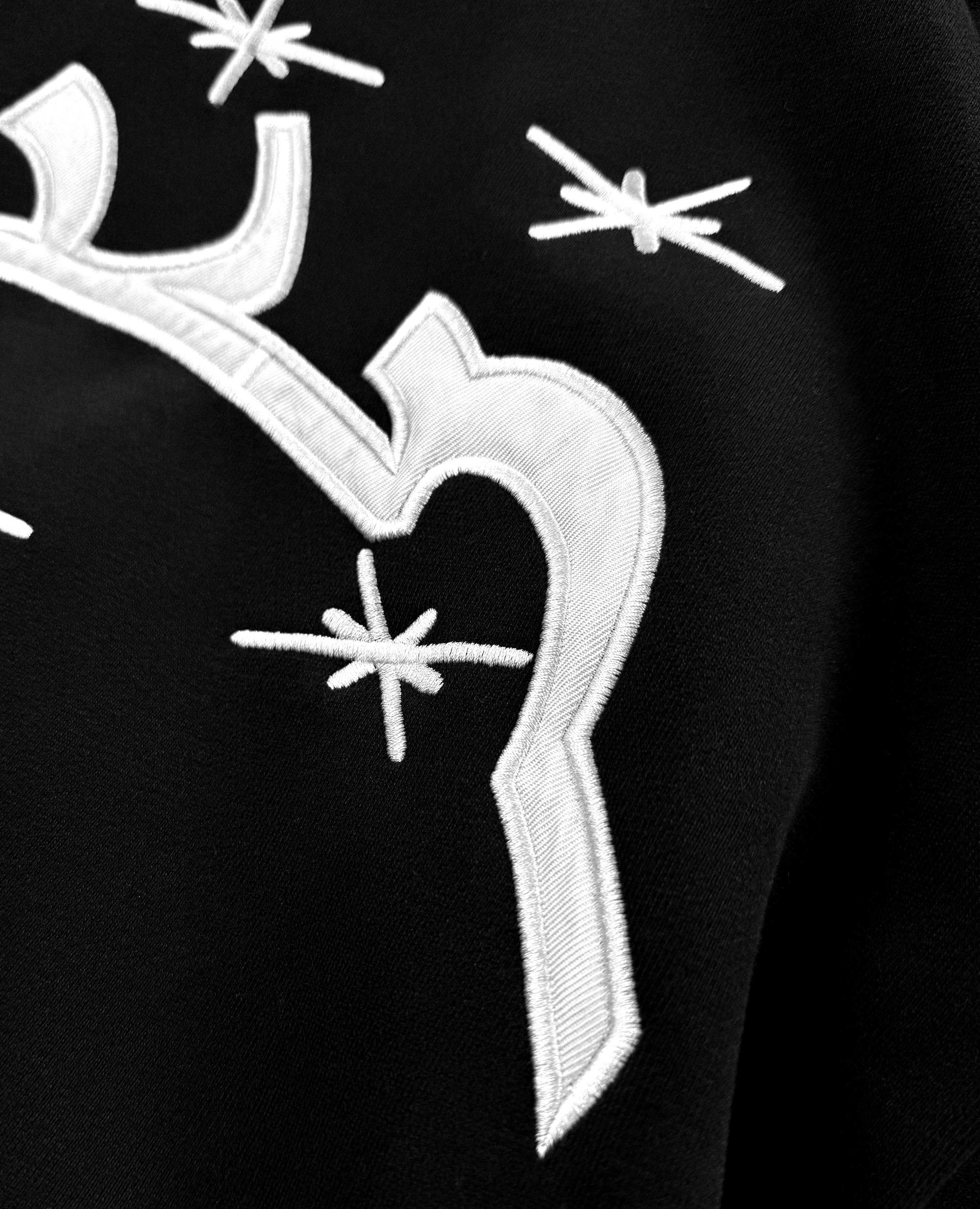 CURB BLACK HOODIE - Image 7