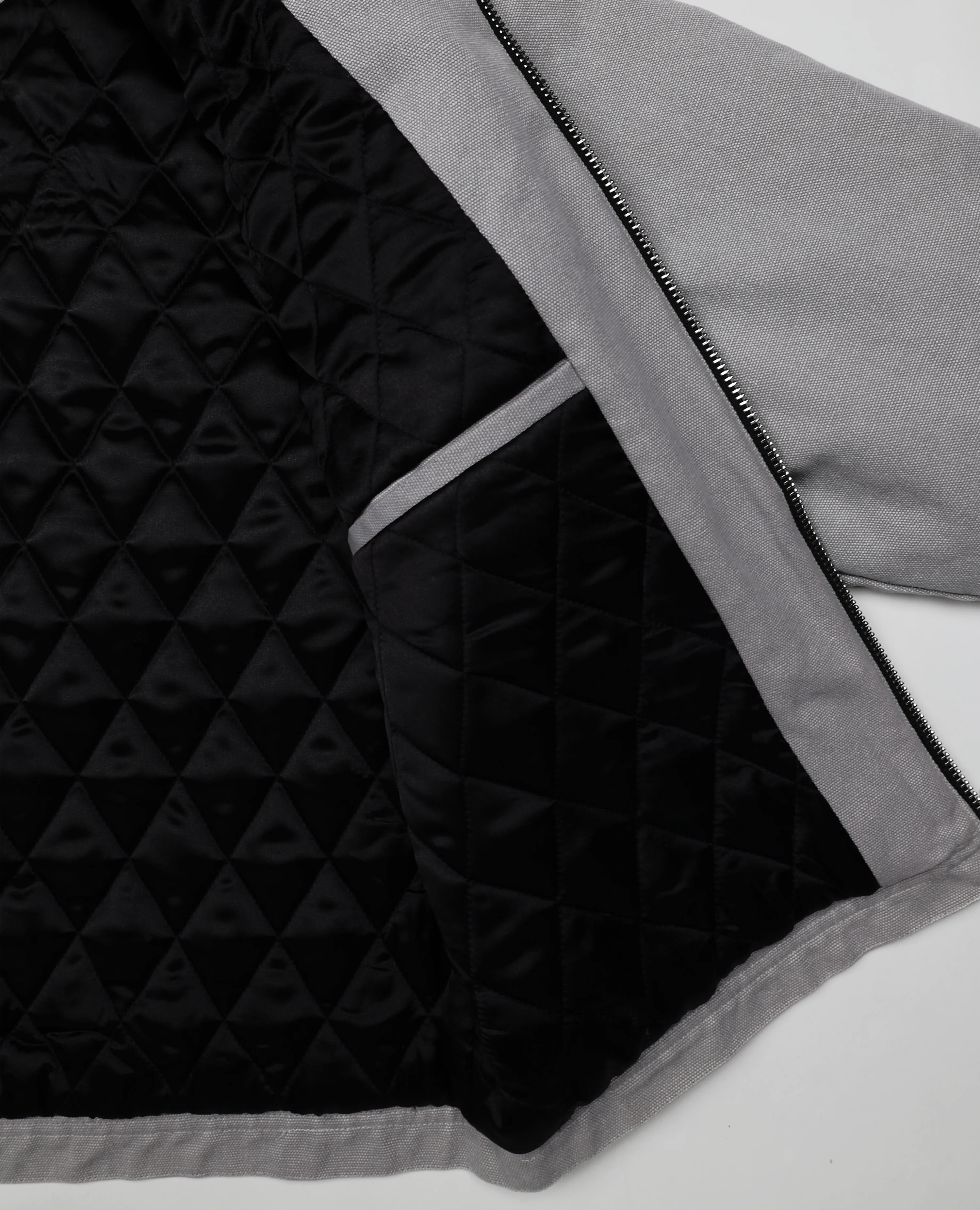 BLACK CANVAS WORK JACKET - Image 3