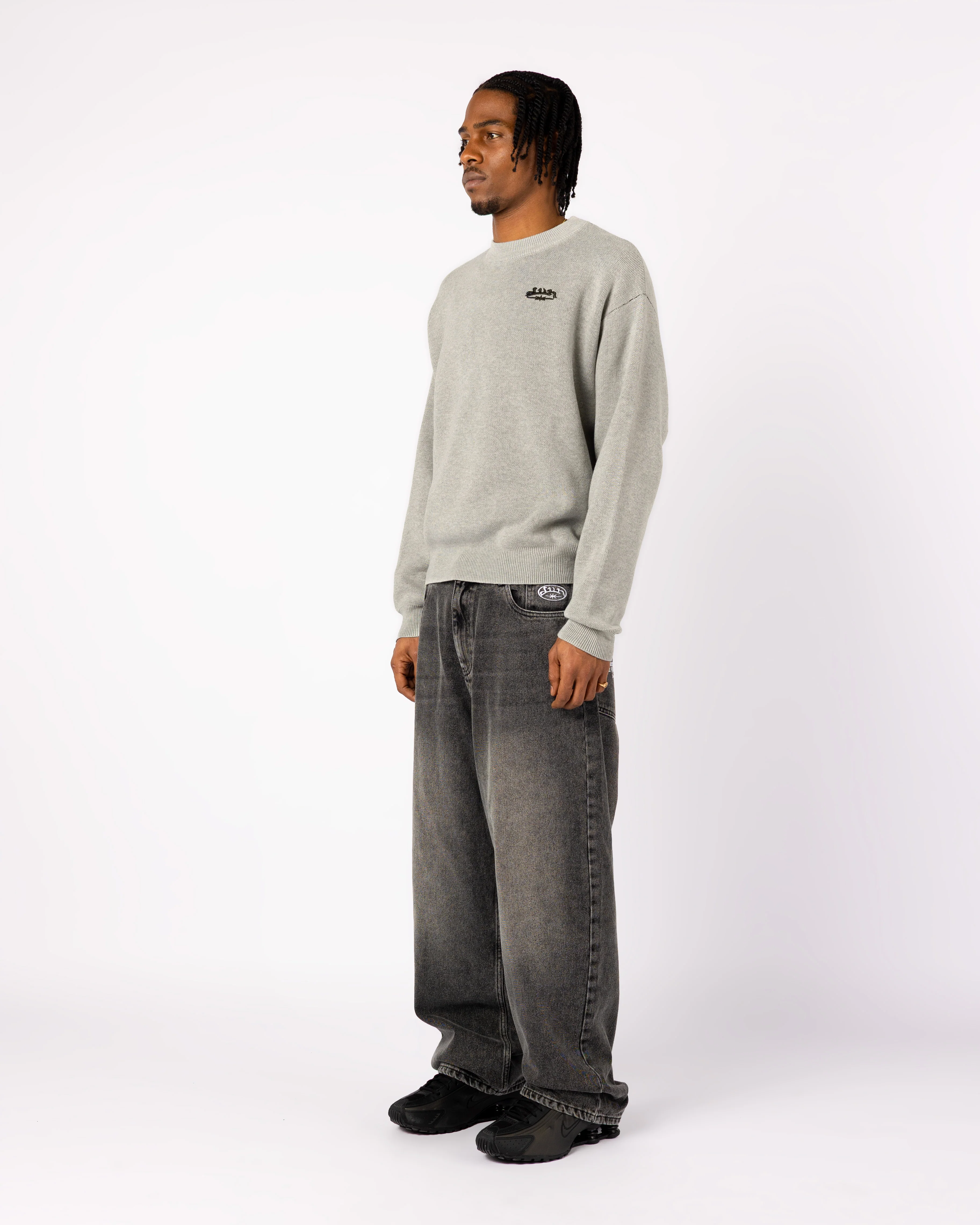 GREY COAT-OF-ARMS KNIT - Image 4