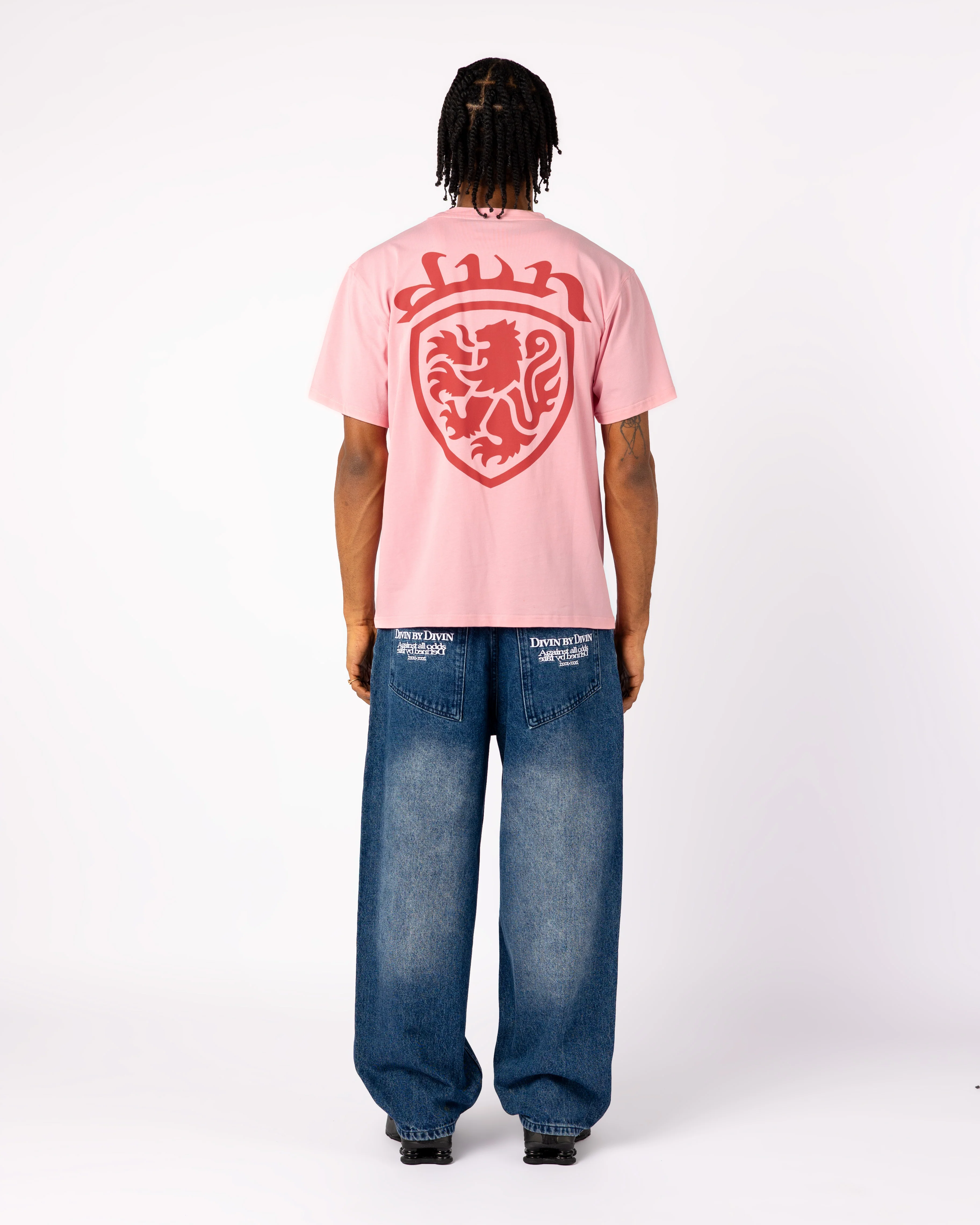 PINK COAT-OF-ARMS T-SHIRT - Image 3