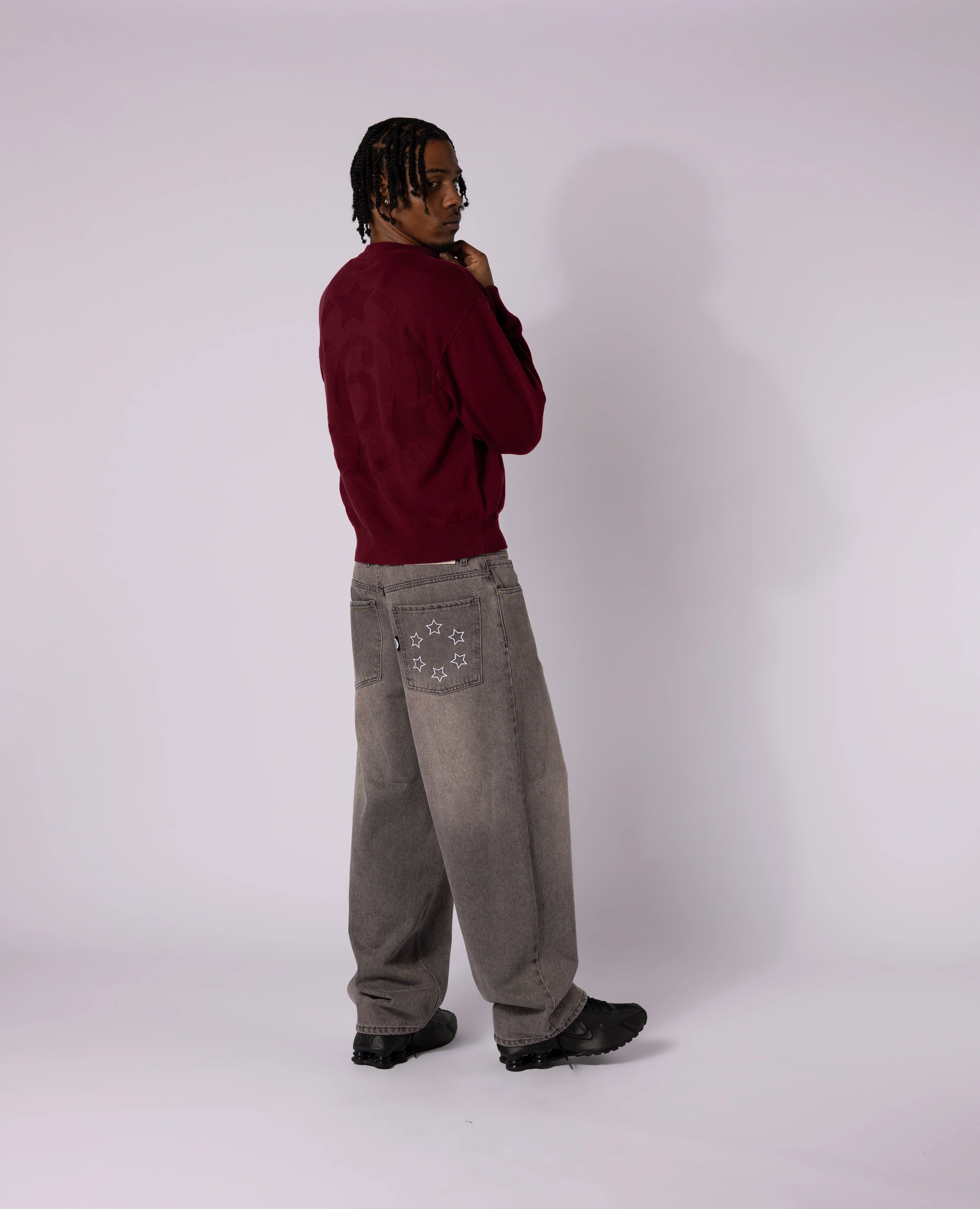 RED 6SNOW CROSS KNIT - Image 9