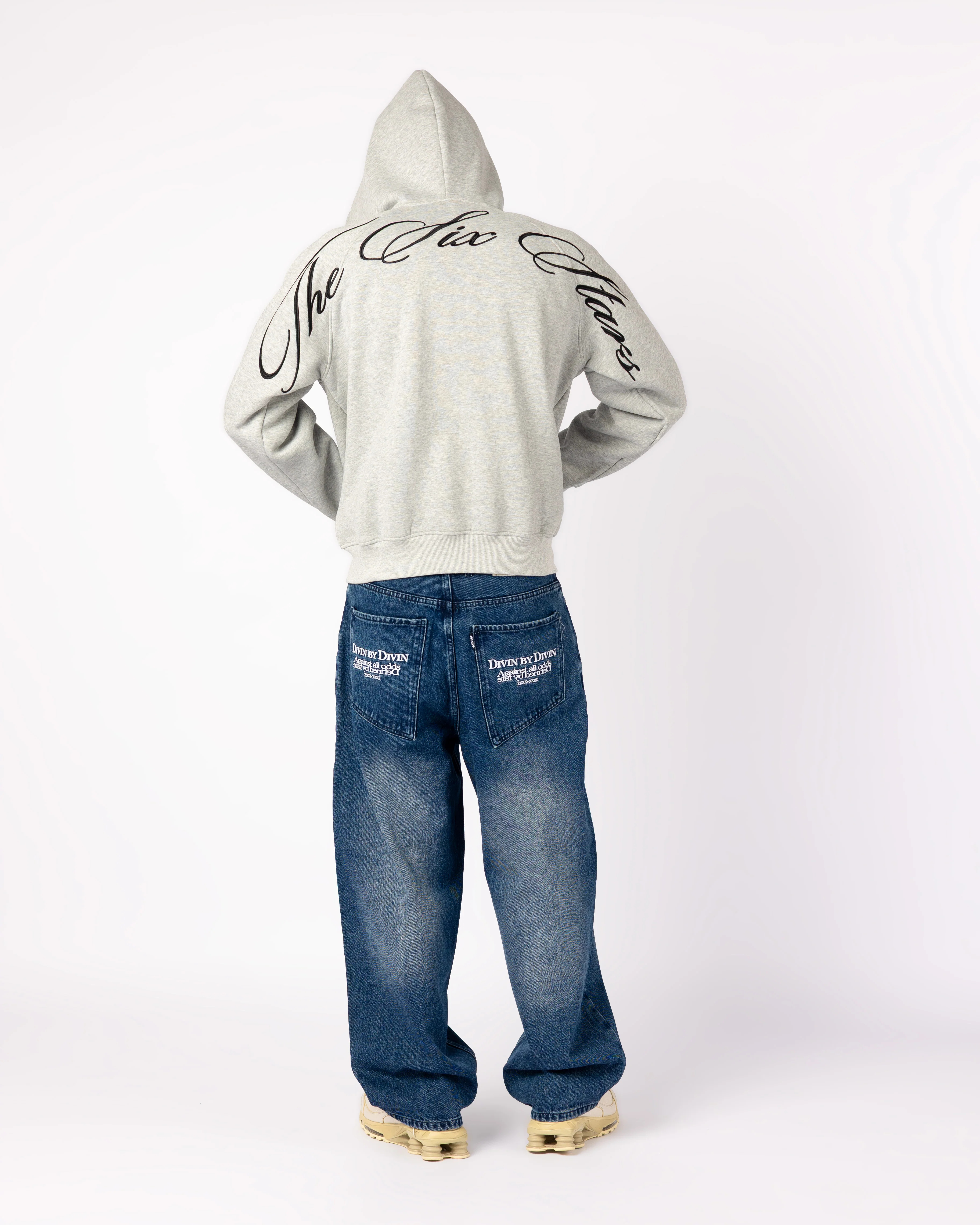 THE SIX STARS ZIP - GREY - Image 3