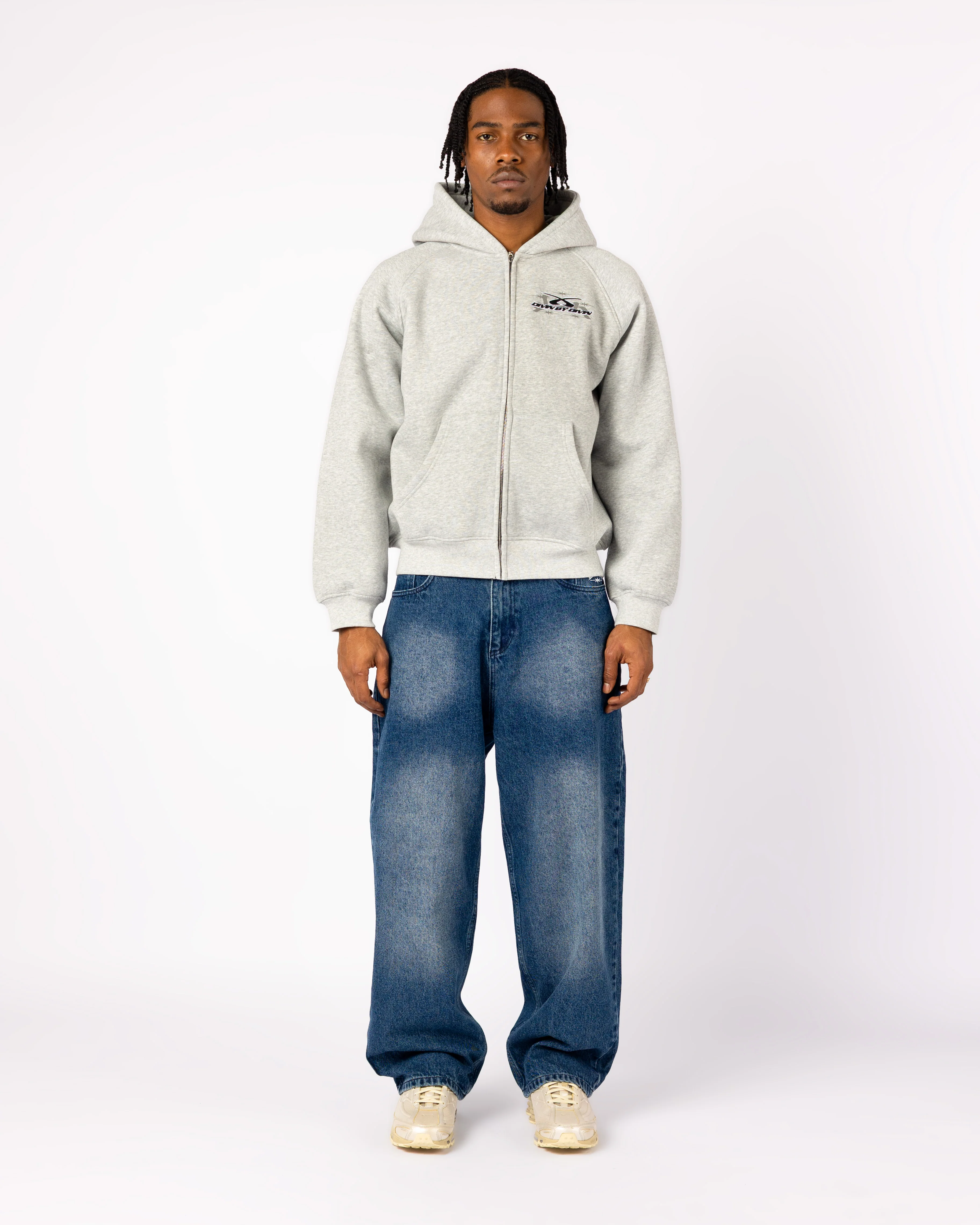 THE SIX STARS ZIP - GREY - Image 4