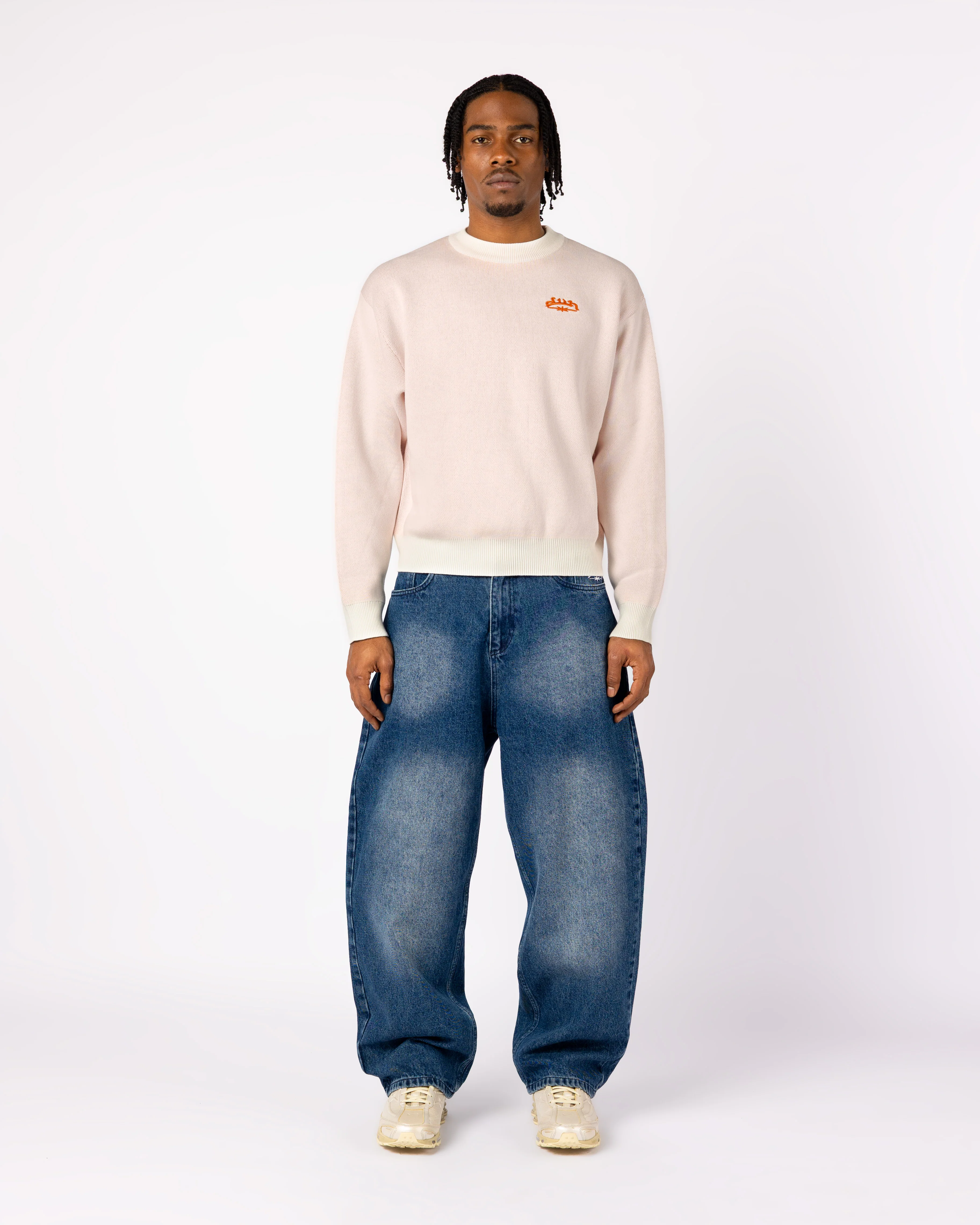 WHITE COAT-OF-ARMS KNIT - Image 4