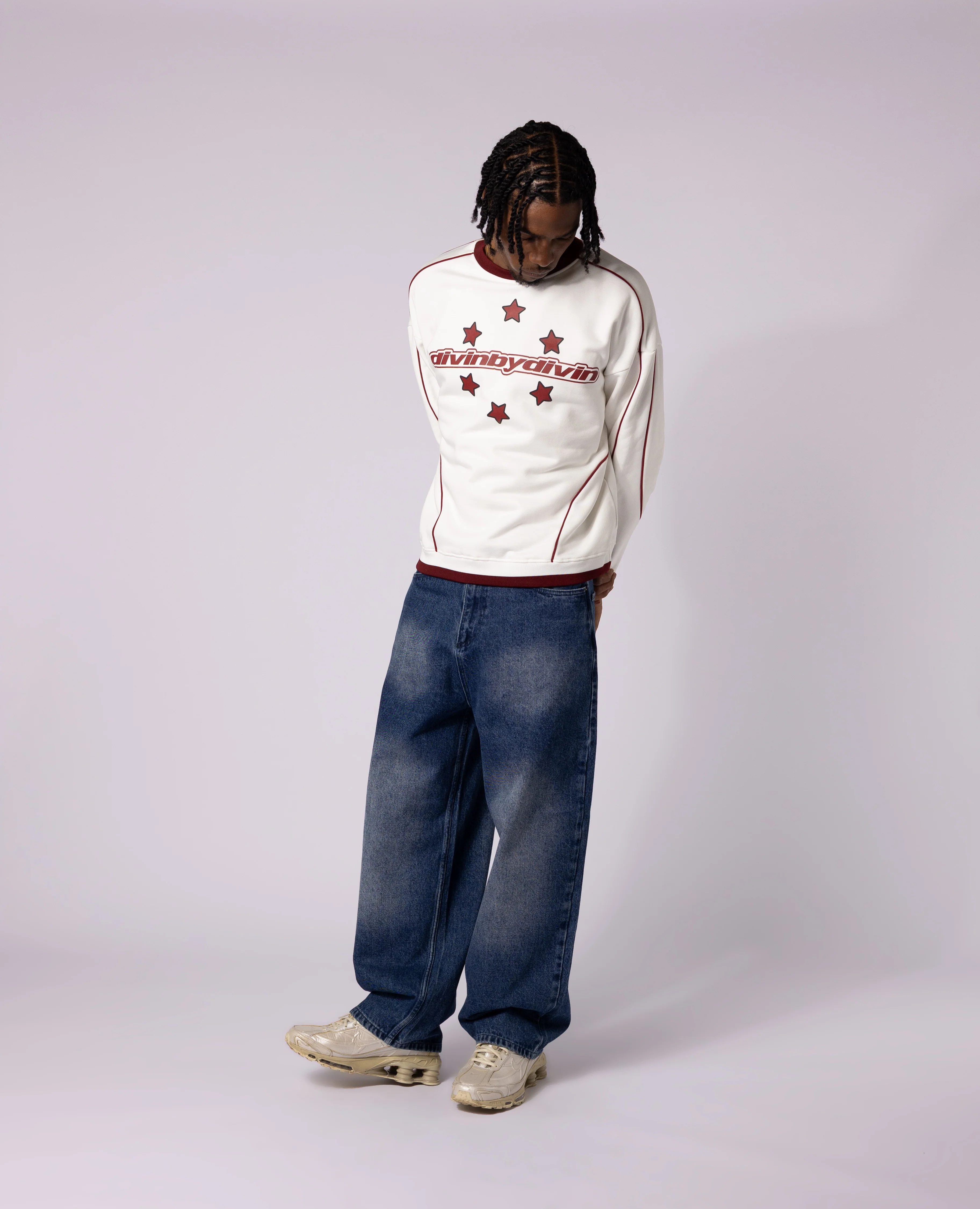 WHITE 6SNOW CREWNECK - Image 5