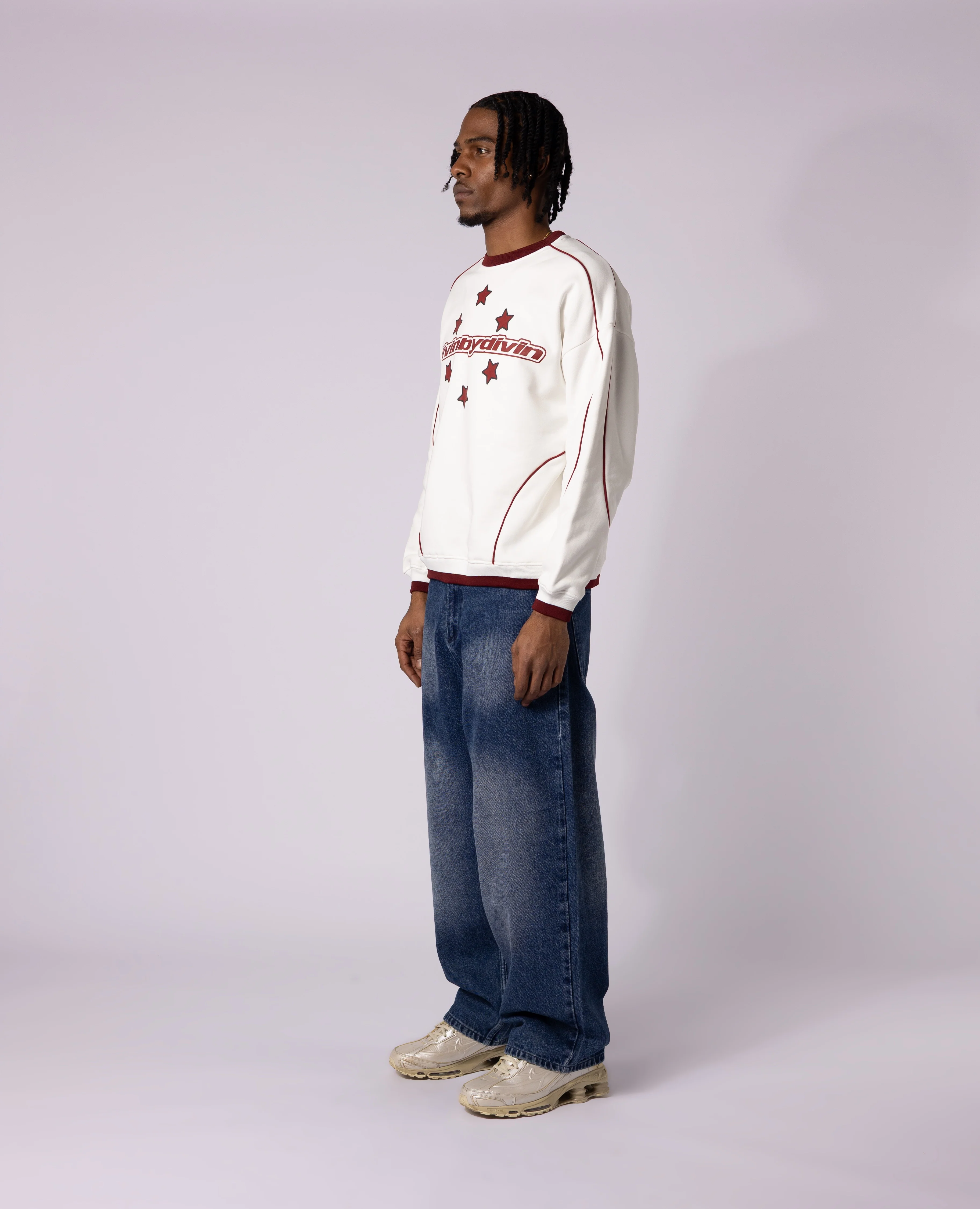 WHITE 6SNOW CREWNECK - Image 6