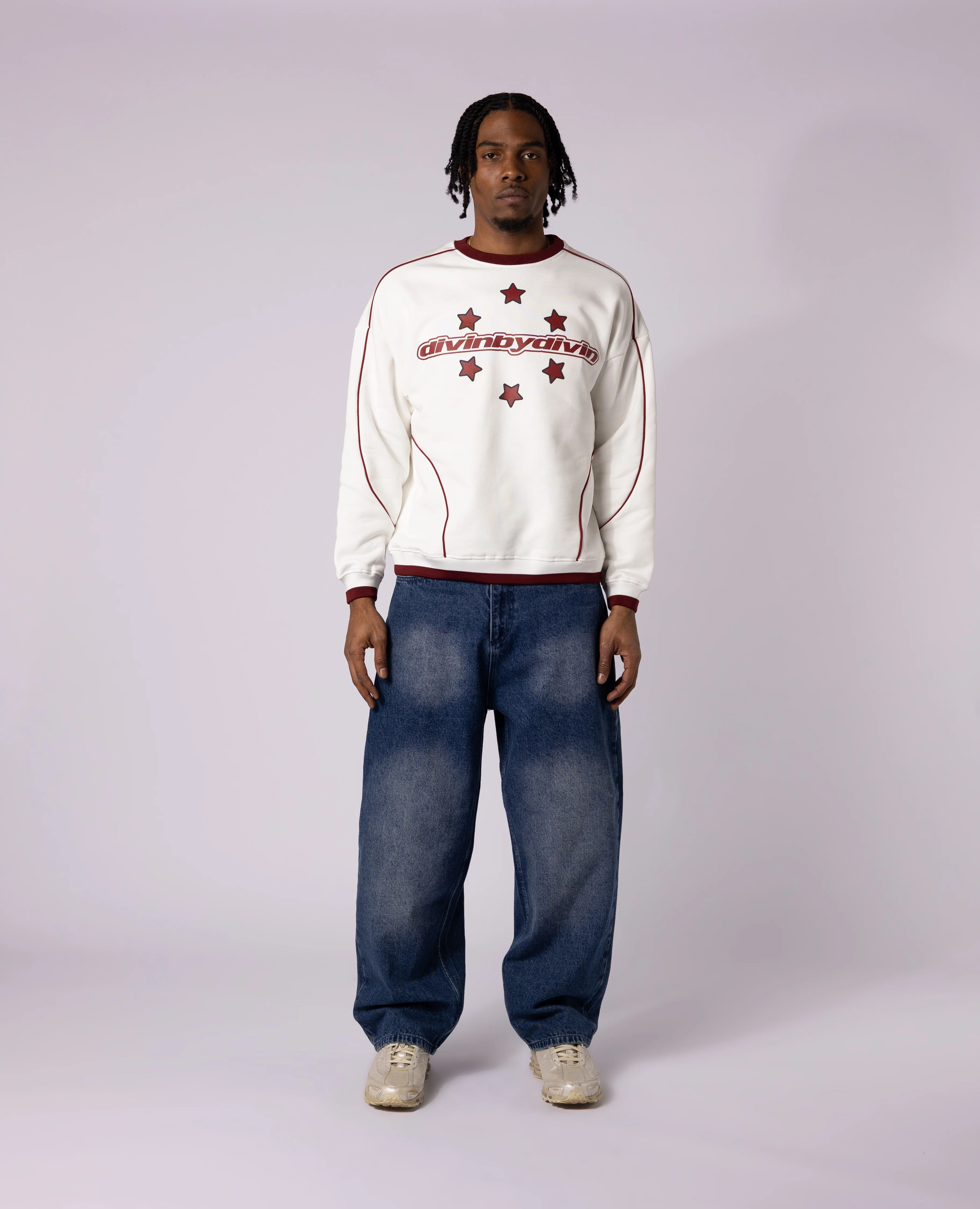 WHITE 6SNOW CREWNECK - Image 7